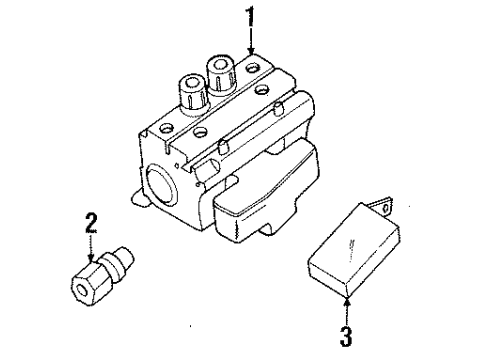 1999 Dodge Stratus Anti-Lock Brakes Diagram 1 - Thumbnail