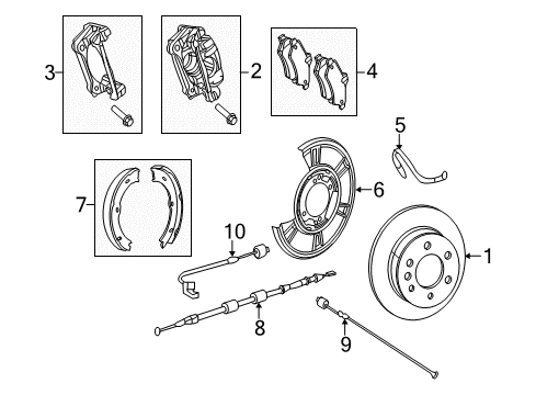 2009 Dodge Sprinter 2500 Rear Brakes Diagram