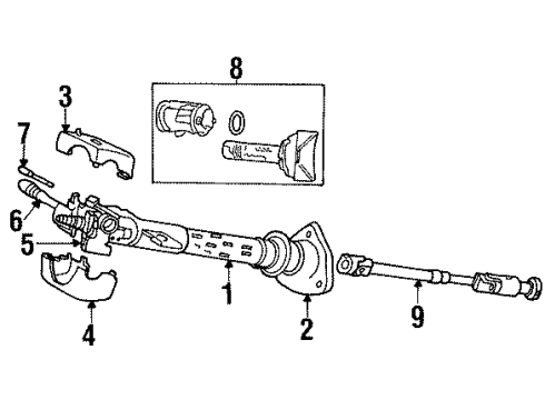 2002 Chrysler Prowler Ignition Lock Diagram