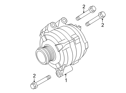 2014 Dodge Journey Alternator Diagram 2 - Thumbnail