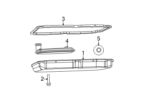 2011 Dodge Durango Case & Related Parts Diagram 1 - Thumbnail