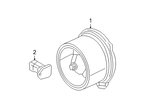 2007 Dodge Durango Auxiliary Heater & A/C Diagram 1 - Thumbnail