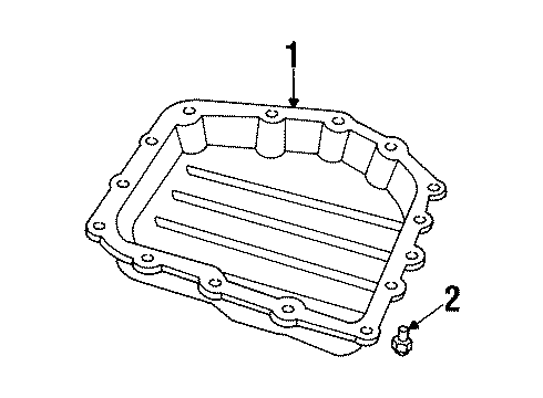 1999 Dodge Avenger Transaxle Parts Diagram 1 - Thumbnail
