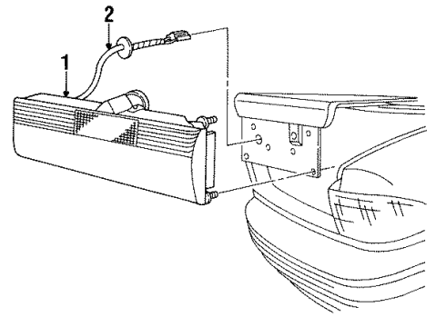 1995 Dodge Intrepid Backup Lamps Diagram