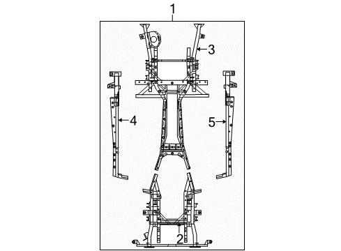 2008 Dodge Viper Frame & Components Diagram
