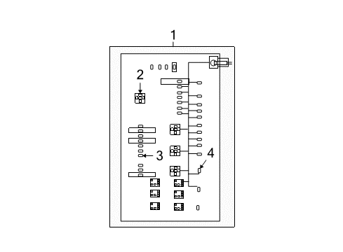 2009 Dodge Challenger Fuse & Relay Diagram 2 - Thumbnail