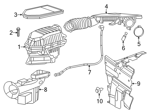 2022 Dodge Charger Filters Diagram 2 - Thumbnail