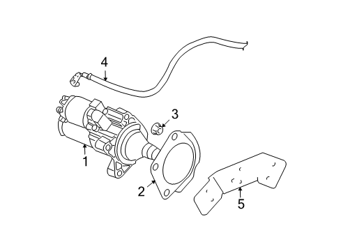 2010 Dodge Charger Starter Diagram