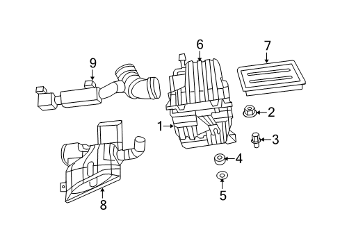 2010 Dodge Avenger Air Intake Diagram