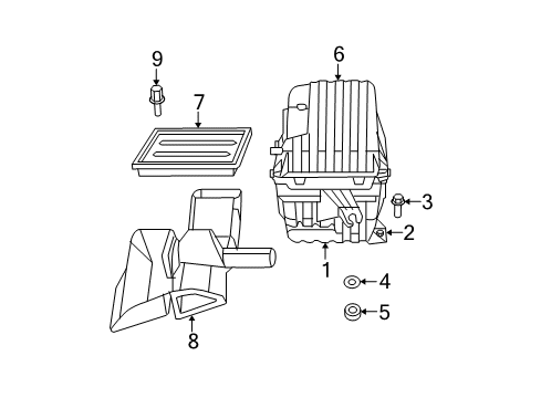 2008 Chrysler Sebring Filters Diagram 2 - Thumbnail