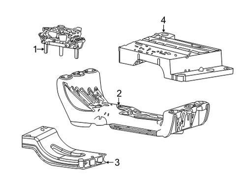 2024 Jeep Grand Cherokee L Engine & Trans Mounting Diagram 6 - Thumbnail