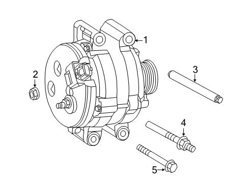 2015 Jeep Grand Cherokee Alternator Diagram 2 - Thumbnail