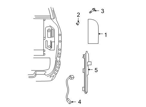 2004 Dodge Ram 1500 Tail Lamps Diagram