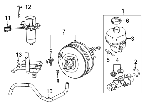 2021 Ram 1500 Dash Panel Components Diagram 2 - Thumbnail