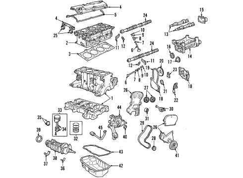 2003 Jeep Liberty Belts & Pulleys, Maintenance Diagram 3 - Thumbnail