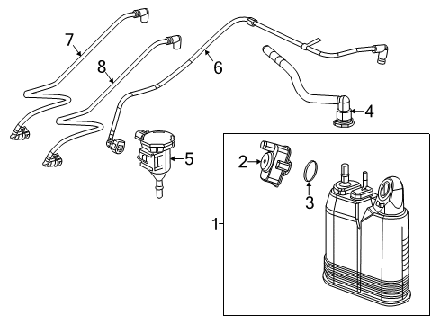 2011 Jeep Grand Cherokee Emission Components Diagram