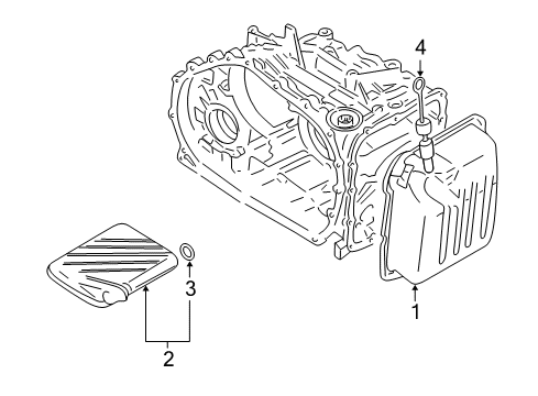 2001 Chrysler Sebring Transaxle Parts Diagram 3 - Thumbnail
