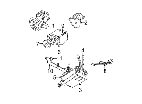 2000 Dodge Neon Emission Components Diagram