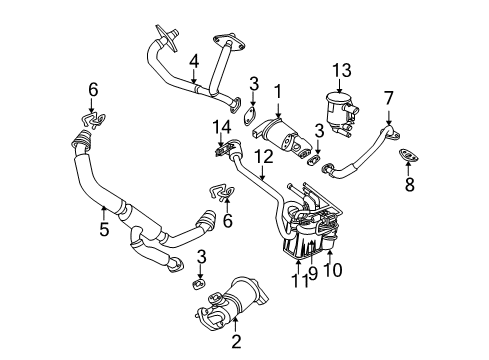 2000 Chrysler Concorde EGR System Diagram