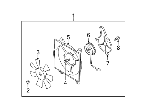2005 Dodge Stratus A/C Condenser Fan Diagram