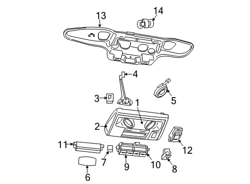 2009 Dodge Grand Caravan Sunroof Diagram
