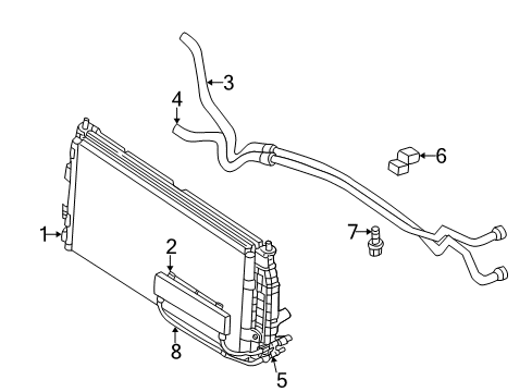 2004 Chrysler Concorde Trans Oil Cooler Diagram 2 - Thumbnail