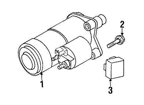 1997 Chrysler Cirrus Starter Diagram