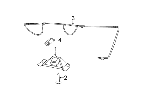 2008 Dodge Avenger License Lamps Diagram