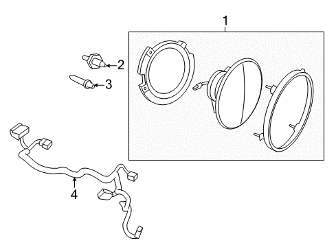 2017 Jeep Wrangler Headlamps, Electrical Diagram 2 - Thumbnail