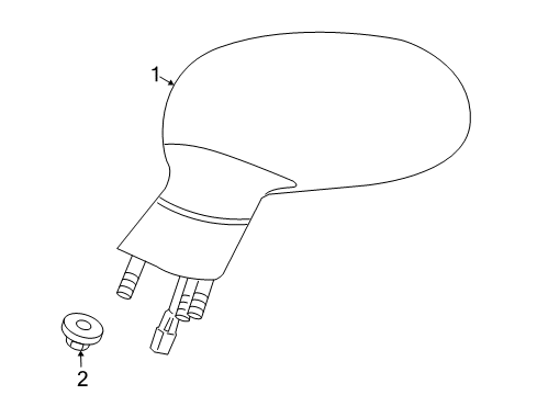2006 Dodge Viper Outside Mirrors Diagram