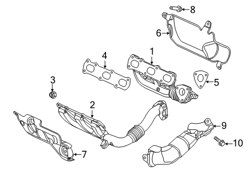 2018 Jeep Grand Cherokee Exhaust Manifold Diagram 1 - Thumbnail