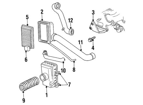 1989 Dodge Caravan Filters Diagram