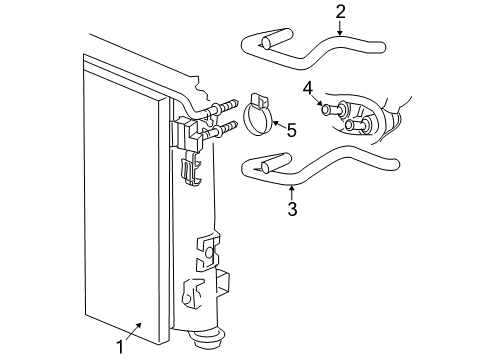 2006 Dodge Stratus Trans Oil Cooler Diagram 1 - Thumbnail