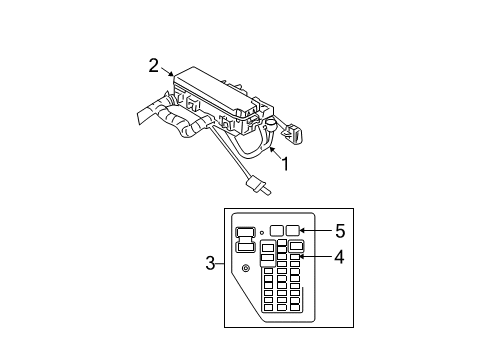 2009 Dodge Durango Fuse & Relay Diagram