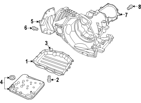 1995 Dodge Intrepid Transaxle Parts Diagram