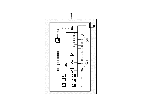 2007 Dodge Charger Fuse & Relay Diagram 2 - Thumbnail