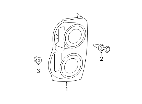 2005 Dodge Durango Tail Lamps Diagram