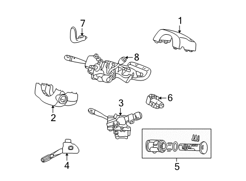 2002 Chrysler Concorde Switches, Electrical Diagram 2 - Thumbnail