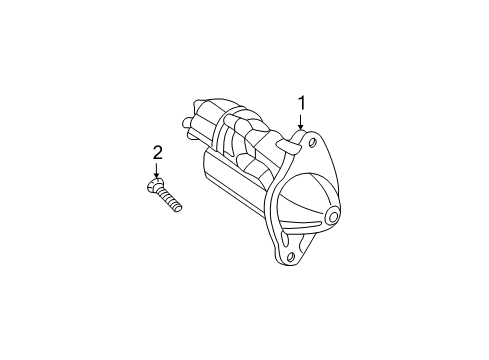2002 Chrysler Sebring Starter, Electrical Diagram 4 - Thumbnail
