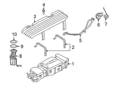 2009 Chrysler Aspen Fuel Supply Diagram 1 - Thumbnail