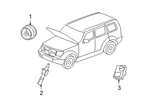2009 Dodge Nitro Alarm System Diagram
