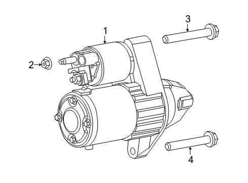 2018 Ram ProMaster City Starter Diagram