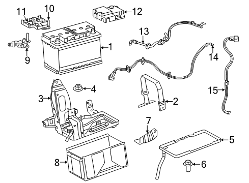 2018 Ram ProMaster City Battery Diagram