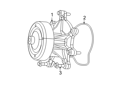 2009 Jeep Liberty Water Pump Diagram