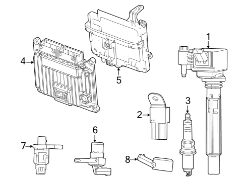 2025 Jeep Grand Cherokee Ignition System Diagram 1 - Thumbnail