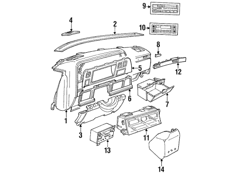 1993 Chrysler New Yorker Hydraulic System Diagram