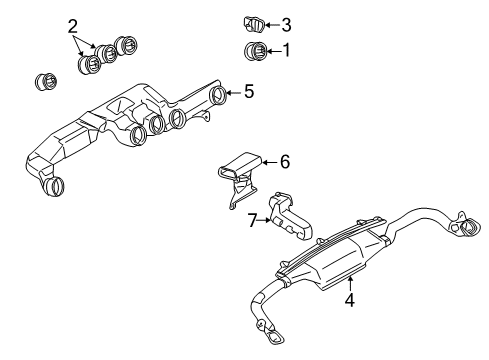 2005 Dodge Stratus Ducts Diagram 1 - Thumbnail