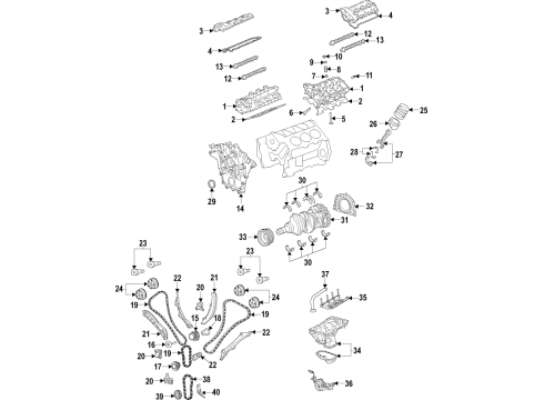 2025 Jeep Wrangler Engine Parts & Mounts, Timing, Lubrication System Diagram 3 - Thumbnail