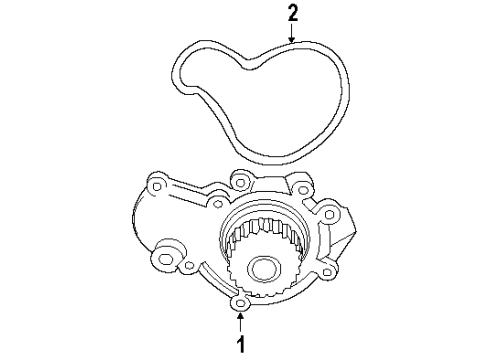 2000 Chrysler Cirrus Water Pump Diagram