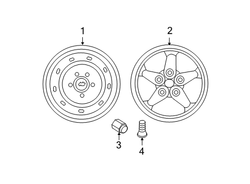 2009 Jeep Wrangler Wheels Diagram